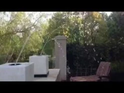 Grand Effects SQxxW16 16x16-Inch Square Wall Mount White Quartz Stone Candelere With Electronic Ignition & LED Lights -Firepits Direct Store DtMi49ECSQ0 63