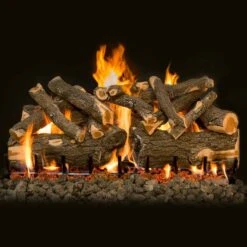 Grand Canyon Arizona Weathered Oak Charred Gas Logs Only -Firepits Direct Store awoc 42