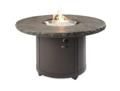 The Outdoor GreatRoom Company BC-20 Beacon Chat Height Fire Pit Table, 48x48-Inches
