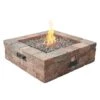 The Outdoor GreatRoom Company BRON5151-K Do-It-Yourself Bronson Square Gas Fire Pit Kit, 51.25x51.25-Inch -Firepits Direct Store bron5151 k a 02 21