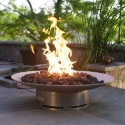 Fire Pit Art Bella Vita 34-Inch Stainless Steel Gas Fire Pit 18 Fire Pit Art Bella Vita 34-Inch Stainless Steel Gas Fire Pit -Firepits Direct Store bvita config f 06 22 1