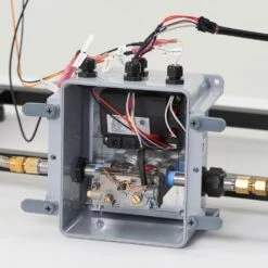 The Outdoor GreatRoom Company ED-20 Edison Round Gas Fire Pit Table, 39.5-Inches -Firepits Direct Store cf dsi open 4