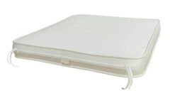 Royal Teak Collection CU1 One Seater Cushion For Estate, Compass & Comfort Rocker Chairs And Teak Footrest -Firepits Direct Store cu1w w