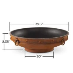 Fire Pit Art EMPC Emperor Gas Fire Pit -Firepits Direct Store emporer specs