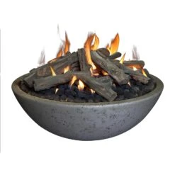 Grand Canyon FB4816FR Concrete Fire Bowl 48x16-Inch With Ring Burner -Firepits Direct Store fb3913 r n gry wd a 06 21
