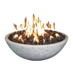Grand Canyon FB4816FR Concrete Fire Bowl 48x16-Inch With Ring Burner -Firepits Direct Store fb3913 r n wht a 06 21
