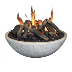 Grand Canyon FB4816FR Concrete Fire Bowl 48x16-Inch With Ring Burner -Firepits Direct Store fb3913 r n wht awo a 06 21