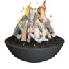 Grand Canyon FB3913TP Concrete Fire Bowl 39x13-Inch With Tee-Pee Stack