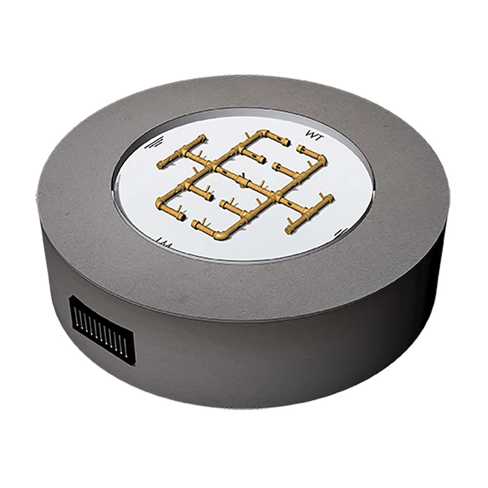 Crossfire By Warming Trends 72-Inch Round Ready-to-Finish Fire Pit Enclosure With Gas Burner Kit 3 Crossfire By Warming Trends 72-Inch Round Ready-to-Finish Fire Pit Enclosure With Gas Burner Kit