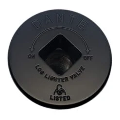 Dante Floor Plate For Globe Valve -Firepits Direct Store fp gv fb a 04 22