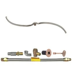 Spotix Rectangle HPC Match Lit Fire Pit S-FIRE Burner Kits -Firepits Direct Store fps sfire30kit lp msac a 05 21