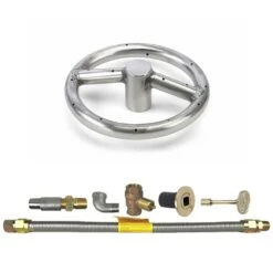 Spotix Round HPC Match Lit Fire Pit Burner Kits