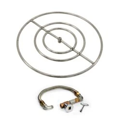 HPC Fire FPS Match Light Gas Fire Pit Kit -Firepits Direct Store frs30 fps ng