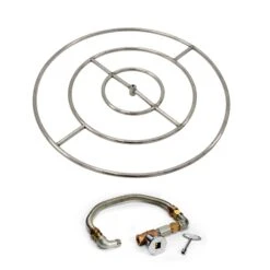 HPC Fire FPS Match Light Gas Fire Pit Kit -Firepits Direct Store frs36 fps ng