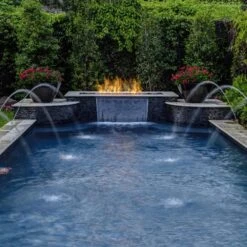 Grand Effects LIAUT12xxOM Linear Outer Mount Stainless Steel Electronic Ignition Gas Fire Pit Burner -Firepits Direct Store ge linear burner ls b 07 20