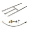 Grand Canyon HBSSK Stainless Steel H-Burner Kit -Firepits Direct Store hbssk config ng a 06 21