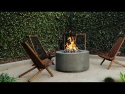 Prism Hardscapes PH-706 Cilindro Concrete Gas Fire Pit, 36-Inch -Firepits Direct Store hqdefault 11 140