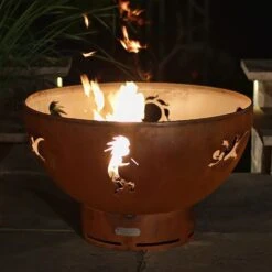 Fire Pit Art KOKOC Kokopelli Gas Fire Pit -Firepits Direct Store kopokellirresized