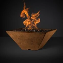 Slick Rock KRL22S Ridgeline Series 22-Inch Square Fire Pit 26 Slick Rock KRL22S Ridgeline Series 22-Inch Square Fire Pit -Firepits Direct Store krl22sm copper a 06 20 1