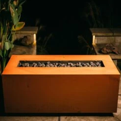 Fire Pit Art Linear 72-Inch Gas Fire Pit -Firepits Direct Store linear sfire ls e 06 21 3