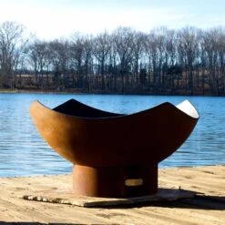 Fire Pit Art MANRC Manta Ray Gas Fire Pit -Firepits Direct Store manta 11