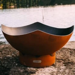 Fire Pit Art MANRC Manta Ray Gas Fire Pit -Firepits Direct Store manta wings