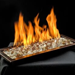 American Fire Glass Match Light Fire Pit Kits, Oil Rubbed Bronze Rectangular Bowl Pans 20 American Fire Glass Match Light Fire Pit Kits, Oil Rubbed Bronze Rectangular Bowl Pans -Firepits Direct Store ob afppmkit ls b 08 21