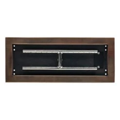 American Fire Glass Match Light Fire Pit Kits, Oil Rubbed Bronze Rectangular Bowl Pans 16 American Fire Glass Match Light Fire Pit Kits, Oil Rubbed Bronze Rectangular Bowl Pans -Firepits Direct Store ob afppmkit p c 08 21