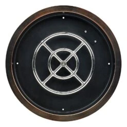 American Fire Glass Match Light Fire Pit Kits, Oil Rubbed Bronze Round Bowl Pans 12 American Fire Glass Match Light Fire Pit Kits, Oil Rubbed Bronze Round Bowl Pans -Firepits Direct Store ob rspmkit n 19 c 08 21