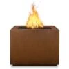 TOP Fires By The Outdoor Plus Forma 30x30-Inch Square Corten Steel Gas Fire Pit 2 TOP Fires By The Outdoor Plus Forma 30x30-Inch Square Corten Steel Gas Fire Pit -Firepits Direct Store opt 3030sqcs a 08 21