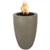 TOP Fires By The Outdoor Plus OPT-CSTO22xx Castillo Concrete Fire Pillar -Firepits Direct Store opt csto22 ash a 11 21