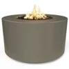 TOP Fires By The Outdoor Plus Florence 42-Inch Tall Concrete Gas Fire Pit -Firepits Direct Store opt fl4224 ash a 09 21