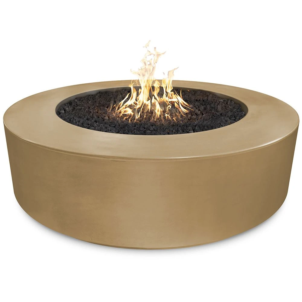 TOP Fires By The Outdoor Plus Florence Round Wide Concrete Gas Fire Pit 7 TOP Fires By The Outdoor Plus Florence Round Wide Concrete Gas Fire Pit - Image 5
