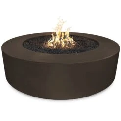 TOP Fires By The Outdoor Plus Florence Round Wide Concrete Gas Fire Pit 27 TOP Fires By The Outdoor Plus Florence Round Wide Concrete Gas Fire Pit -Firepits Direct Store opt fl54 chc a 09 21