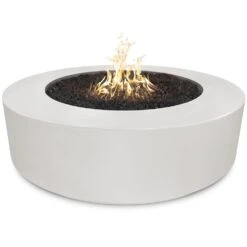 TOP Fires By The Outdoor Plus Florence Round Wide Concrete Gas Fire Pit 30 TOP Fires By The Outdoor Plus Florence Round Wide Concrete Gas Fire Pit -Firepits Direct Store opt fl54 lim a 09 21