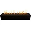TOP Fires By The Outdoor Plus Eaves 48x10-Inch Linear Powder Coated Steel Gas Fire Pit -Firepits Direct Store opt lbtpc48 blk a 09 21