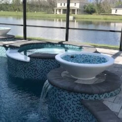 TOP Fires By The Outdoor Plus Cazo Round Powder Coat Gas Fire Bowl -Firepits Direct Store opt rxxpcfo ls b 07 21