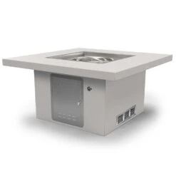 The Outdoor Plus OPT-ST84 Ready-to-Finish Square Fire Pit Table Kit, 84x84-Inch