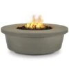 TOP Fires By The Outdoor Plus Tempe 48-Inch Round Concrete Gas Fire Pit -Firepits Direct Store opt tem48 ash a 10 21