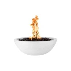 TOP Fires By The Outdoor Plus Sedona Round Concrete Gas Fire Bowl -Firepits Direct Store opt xxrfo limestone