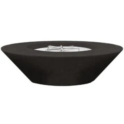 Prism Hardscapes PH-458 Embarcadero Concrete Gas Fire Pit, 60-Inch -Firepits Direct Store ph 458 ebo a 04 22