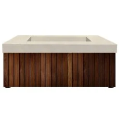 Prism Hardscapes PH-482 Manchester Concrete Gas Fire Pit, 42-Inch -Firepits Direct Store ph 482 coa a 04 22