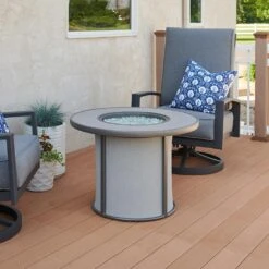 The Outdoor GreatRoom Company SF-32-K Stonefire Gas Fire Table, 32x32-Inches 30 The Outdoor GreatRoom Company SF-32-K Stonefire Gas Fire Table, 32x32-Inches -Firepits Direct Store sf 32 grey ls c 03 20