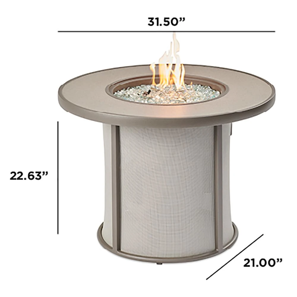 The Outdoor GreatRoom Company SF-32-K Stonefire Gas Fire Table, 32x32-Inches 13 The Outdoor GreatRoom Company SF-32-K Stonefire Gas Fire Table, 32x32-Inches - Image 11