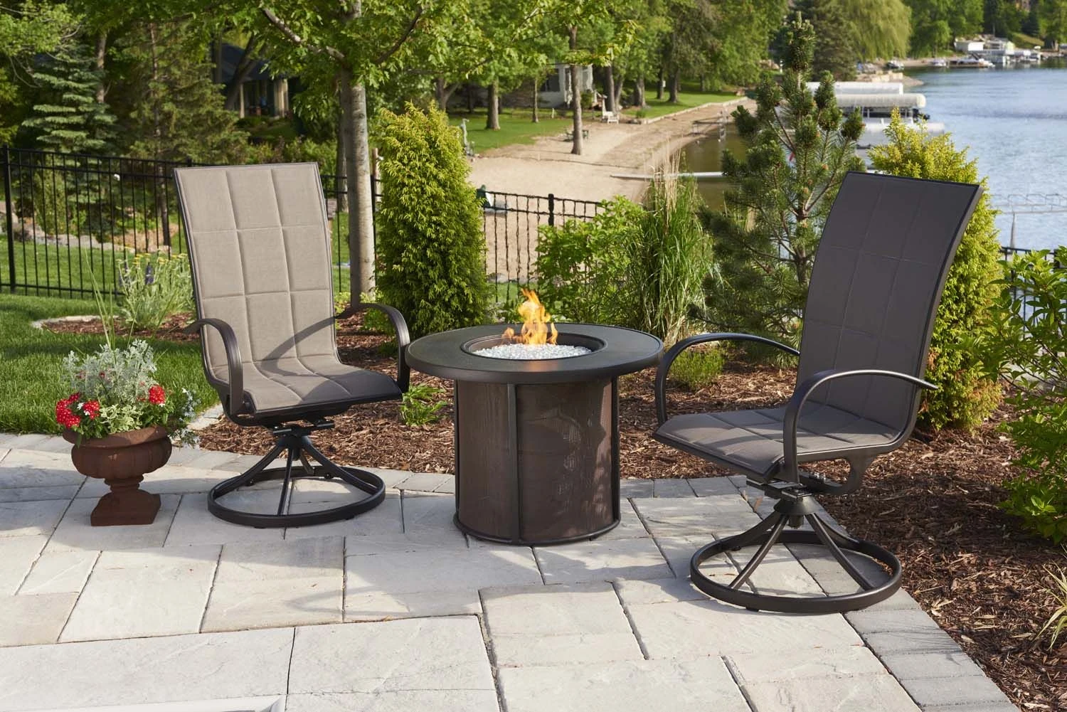 The Outdoor GreatRoom Company SF-32-K Stonefire Gas Fire Table, 32x32-Inches 18 The Outdoor GreatRoom Company SF-32-K Stonefire Gas Fire Table, 32x32-Inches - Image 16
