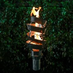 TOP Fires By The Outdoor Plus OPT-TPK12x Spiral Torch Complete Set