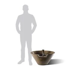 Slick Rock KCC22CPSCC Cascade Series 22-Inch Round Fire On Glass Fire Pit 13 Slick Rock KCC22CPSCC Cascade Series 22-Inch Round Fire On Glass Fire Pit -Firepits Direct Store square cascade b 03 20 4