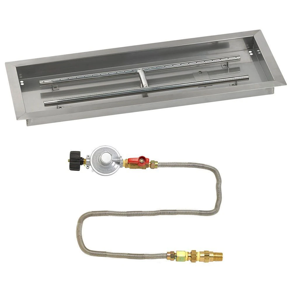 American Fire Glass Match Light Fire Pit Kits, Rectangular Bowl Pans 9 American Fire Glass Match Light Fire Pit Kits, Rectangular Bowl Pans - Image 7