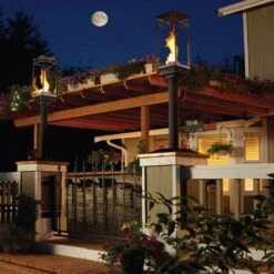 Tempest Torch Gas Torch Head With Deck Mount Assembly