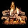 Real Fyre SDP Split Oak Designer Plus Vented Gas Logs -Firepits Direct Store vented split oak designer plus 10 19